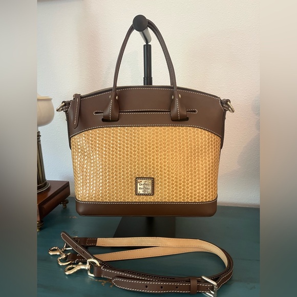 Dooney & Bourke Beacon Woven Domed Satchel